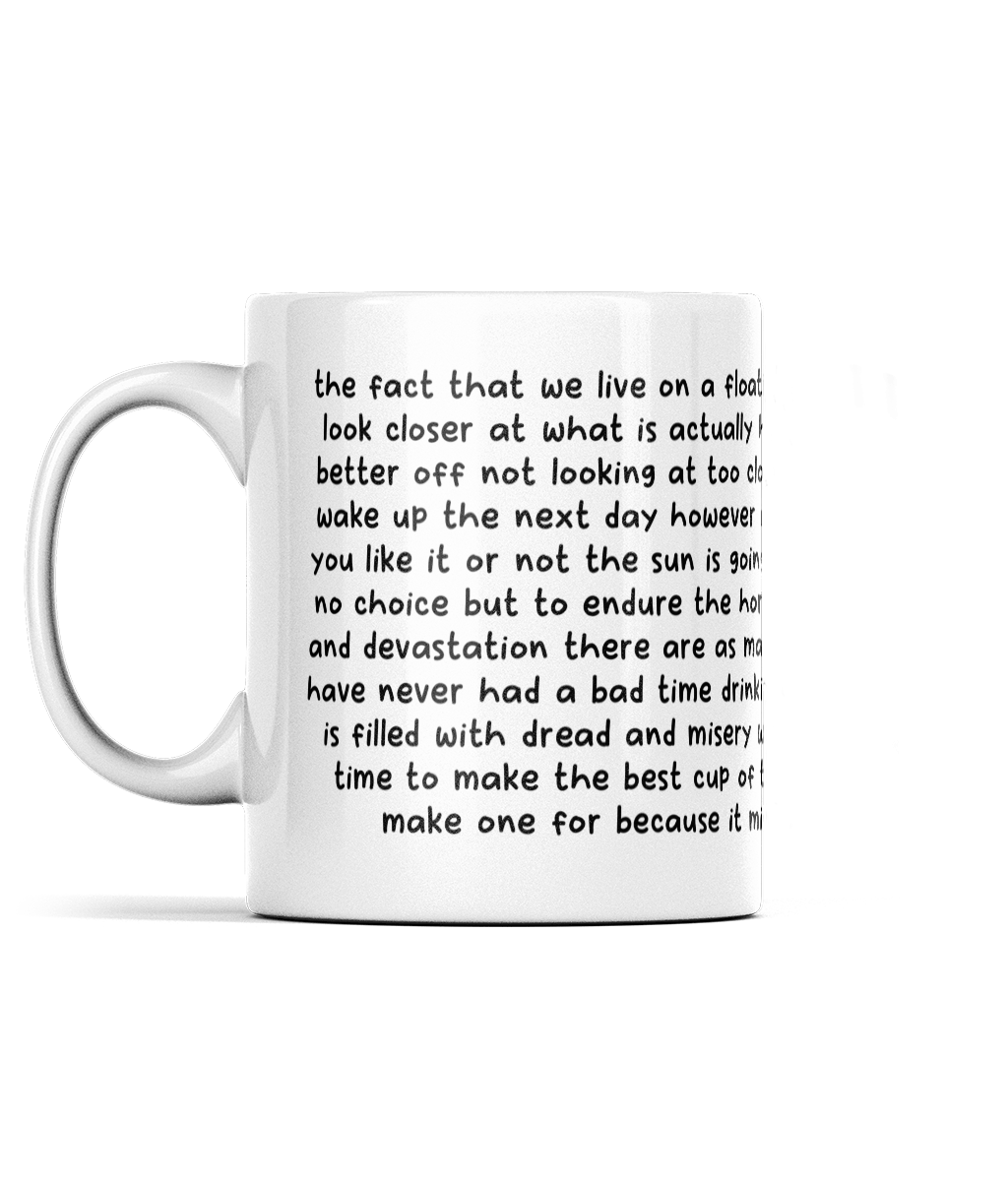 Borderless Mug The Best Cuppa Mug