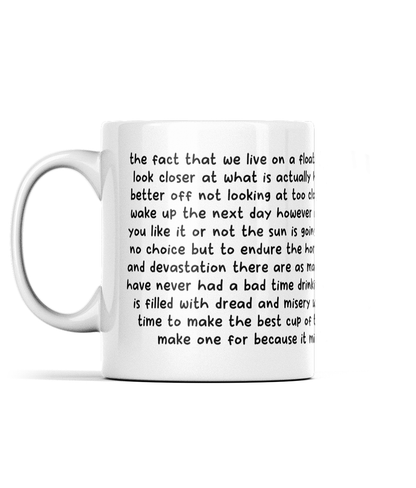 Borderless Mug The Best Cuppa Mug